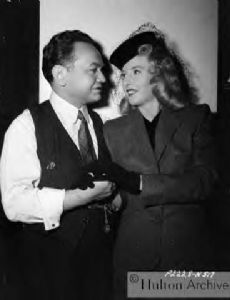 Barbara Stanwyck and Edward Robinson