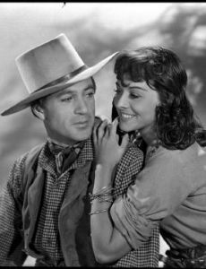 Paulette Goddard and Gary Cooper