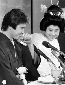 Seiko Matsuda and Masaki Kanda