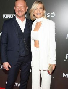 Cezary Pazura and Edyta Zając-Pazura