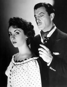Elizabeth Taylor and Robert Taylor