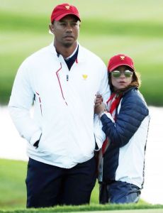 Tiger Woods and Erica Herman