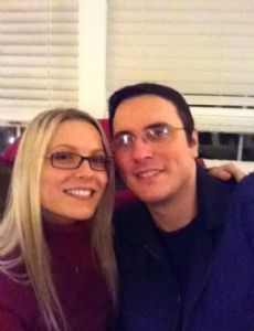 Benjamin Burnley and Rhiannon Napier