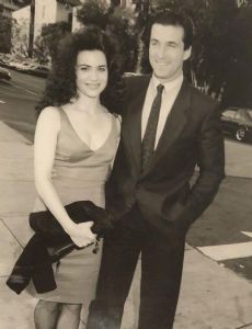 Holly Gagnier and Alec Baldwin