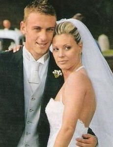 Daniele De Rossi and Tamara Pisnoli