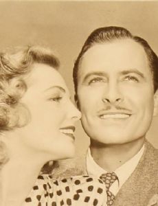 Elyse Knox and Paul Hesse