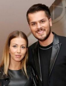 Mickael Carreira and Laura Figueiredo