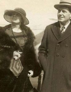 Olive White and William Farnum