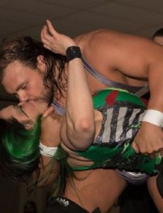 MsChif and Michael Elgin