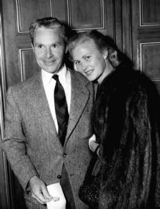Joan Caulfield and Frank Ross
