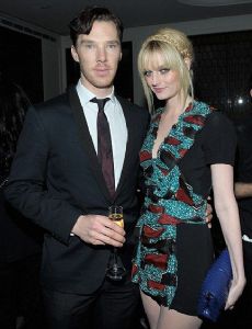 Benedict Cumberbatch and Lydia Hearst