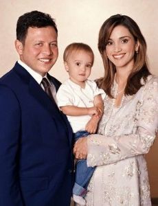 Abdullah II King Of Jordan and Queen Rania