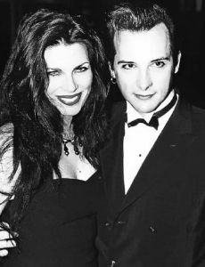 David Vanian and Pat Bag