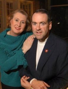 Mike Huckabee and Janet McCain