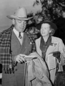 Buck Jones and Odelle Osborne