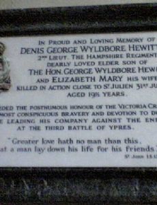 Dennis George Wyldbore Hewitt