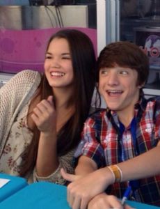 Jake Short and Paris Berelc