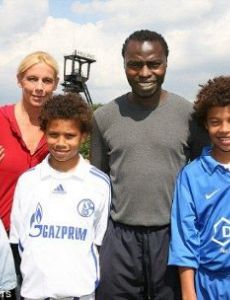 Regina Weber and Souleyman Sané