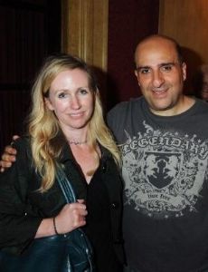 Omid Djalili and Annabel Knight (spouse)