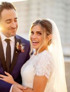 Jensen Karp and Danielle Fishel