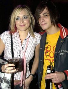 Fearne Cotton and Peter Brame