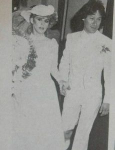 Valerie Kendall and Alex Van halen