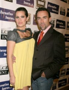Francesco Quinn and Cindy Iglesias