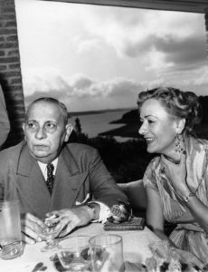 Denise Vernac and Erich von Stroheim