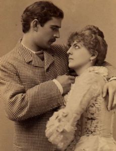 Georgiana Drew and Maurice Barrymore