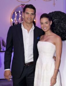 Rene Bourque and Jana Flatt