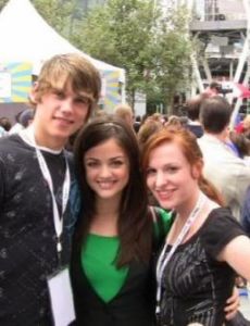 Lucy Hale and Tony Oller