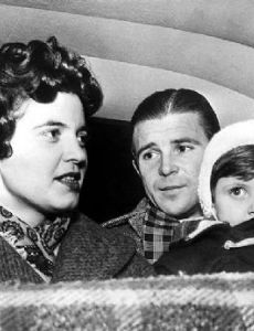 Ferenc Puskás and Erzsébet Hunyadvári
