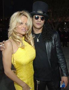 Pamela Anderson and Slash