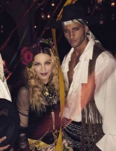 Madonna and Kevin Sampaio