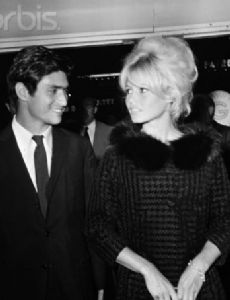 Brigitte Bardot and Sami Frey
