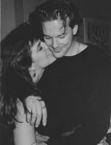 Gia Carangi and Mickey Rourke
