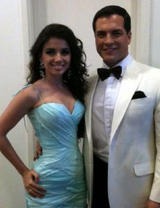 Daniel Boaventura and Paula Fernandes