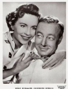 Heinz Rühmann and Ingeborg Körner