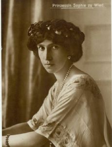 Princess Sophie of Schönburg-Waldenburg