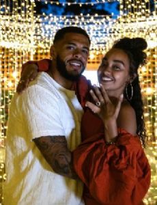 Leigh-Anne Pinnock and Andre Gray