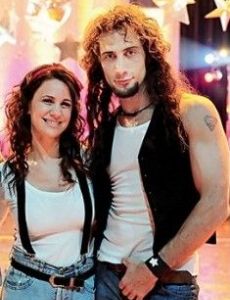 Luciano Cáceres and Nancy Dupláa