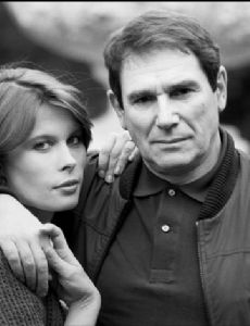 Robert Hossein and Candice Patou