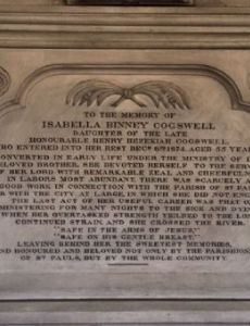 Isabella Binney Cogswell