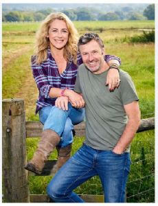 Sarah Beeny and Graham Swift
