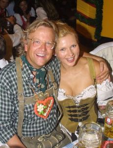 Veronica Ferres and Martin Krug