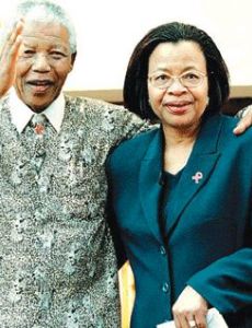 Nelson Mandela and Graca Machel