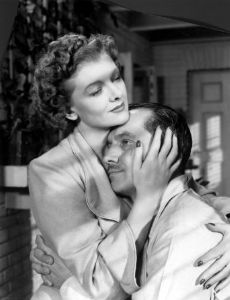 Myrna Loy and Fredric March