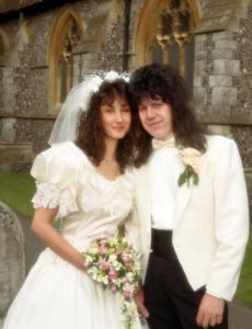 Mick Tucker and Janet Tucker (wife)
