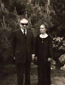 Tee Addams and Charles Addams