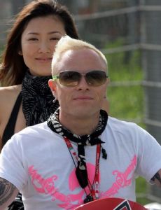 Keith Flint and Mayumi Kai